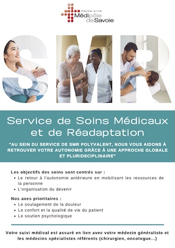 Votre parcours soins médicaux et de réadaptation Smr